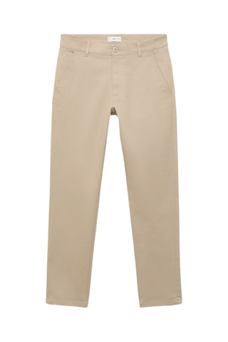 Pantalon chino coton - Beige