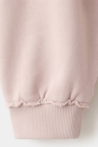 Sweat avec ourlet sans couture - Rose