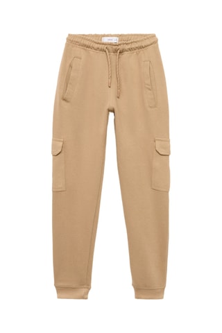 Jogger cargo cordon - Marron