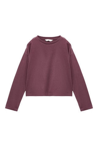 T-shirt cut out - Bordeaux