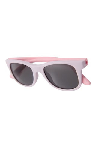 Lunettes de soleil bicolores - Marron clair