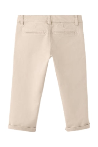 Pantalon chino coton - Beige
