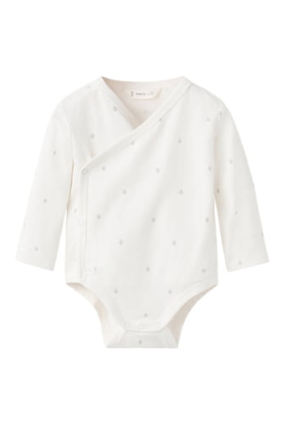 Body coton imprimé - Blanc