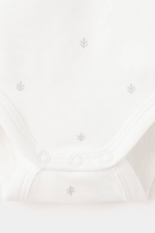 Body coton imprimé - Blanc