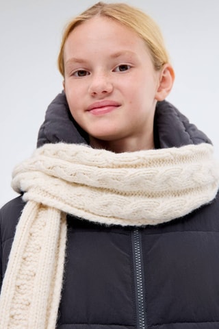 Anorak matelassé à capuche - Bleu marine