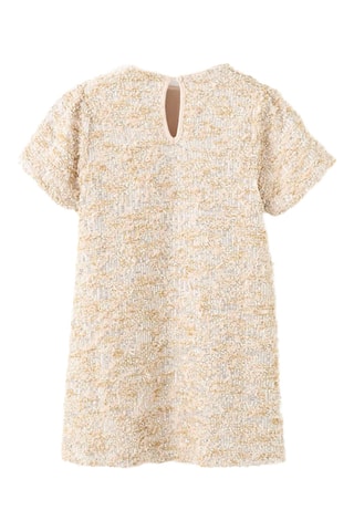 Robe courte à paillettes - Doré