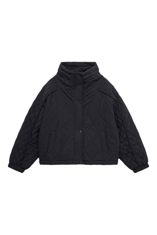 Anorak matelassé oversize - Bleu marine