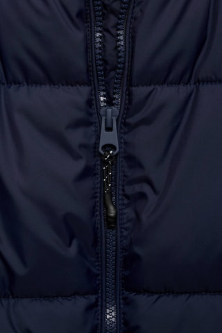 Anorak matelassé à capuche - Bleu marine