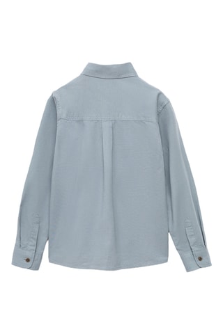 Chemise en coton - Turquoise