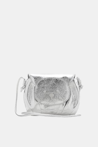 Sac ourson métallisé - Argenté