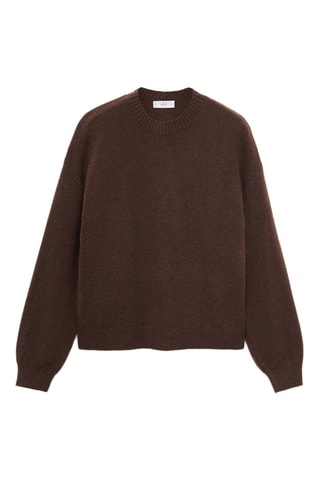 Pull-over maille - Marron
