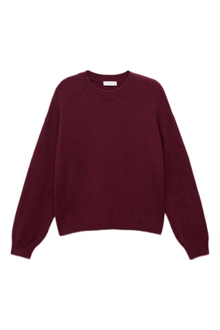 Pull-over maille - Bordeaux
