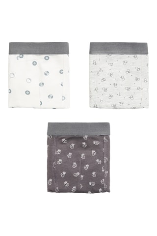 Lot 3 slips combinés - Gris