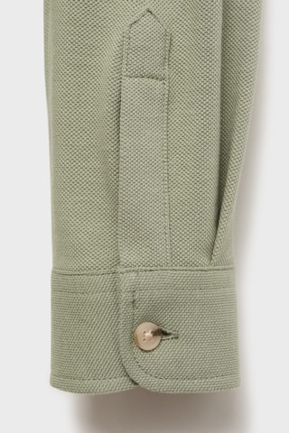 Chemise maille coton - Vert