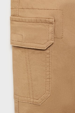 Pantalon cargo coton - Marron