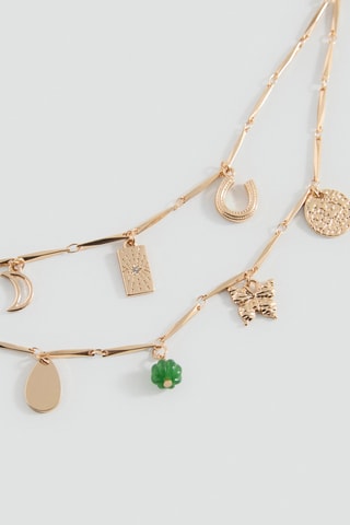 Lot 2 colliers pendentifs