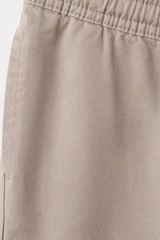 Pantalon droit coton - Marron