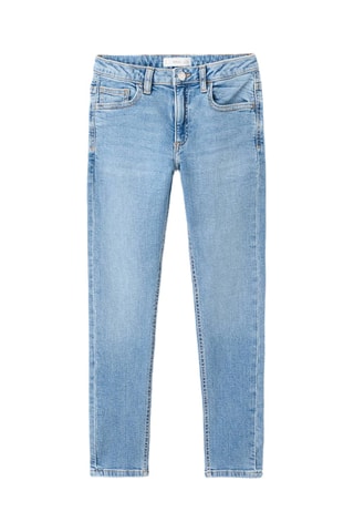 Jean slim taille normale - Bleu