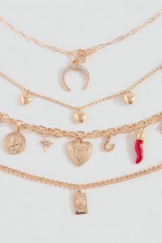Lot 4 pendentifs