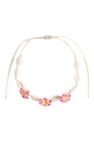 Collier ras-de-cou coquillages