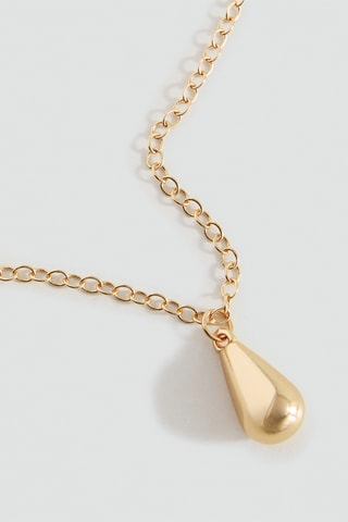 Collier détail goutte