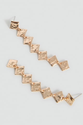 Boucles d'oreilles pendantes géométriques