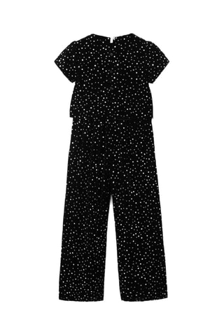 Combi-pantalon sequins - Noir