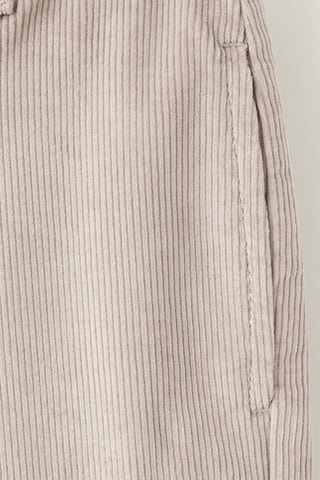 Pantalon cargo velours côtelé - Beige