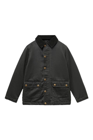 Parka effet ciré - Kaki