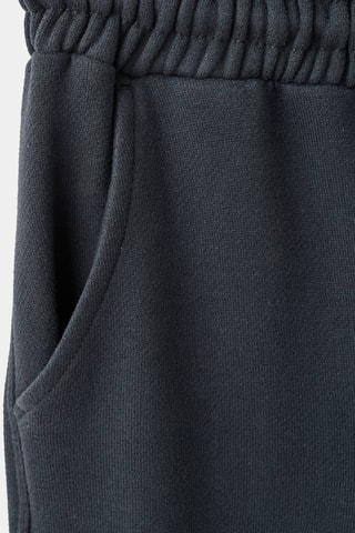Jogging coton cordon - Gris