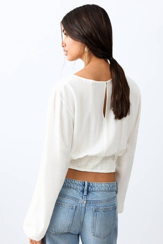Blouse fluide - Blanc
