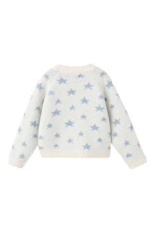 Pull lurex étoiles - Beige