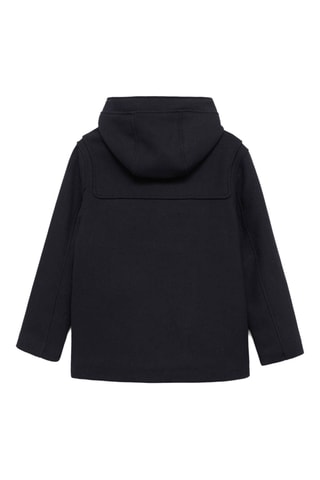 Duffle-coat laine - Bleu marine
