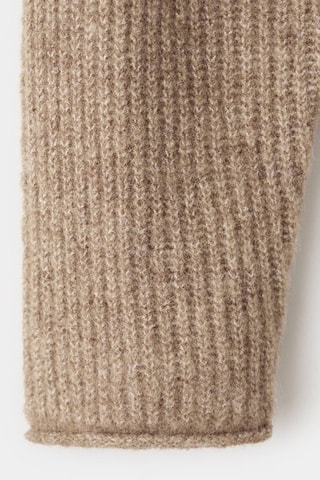 Cardigan maille boutons - Marron