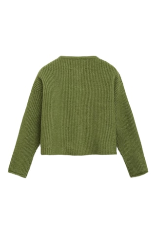 Cardigan maille boutons - Vert
