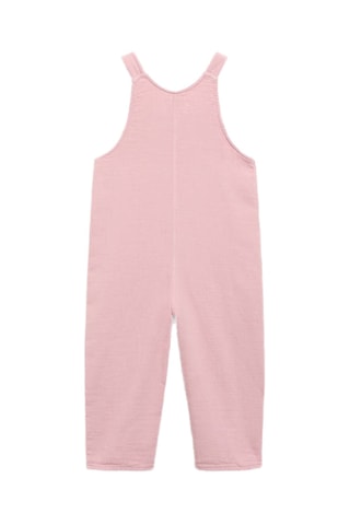 Salopette en coton - Rouge