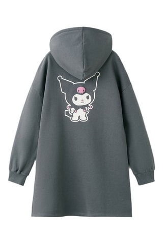 Robe sweat Kuromi - Gris