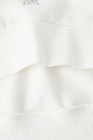 Sweat strass étoiles - Blanc
