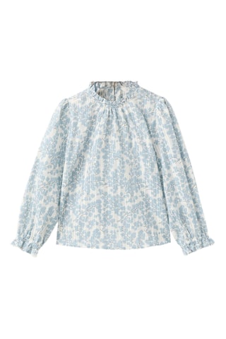 Blouse en imprimé floral - Blanc