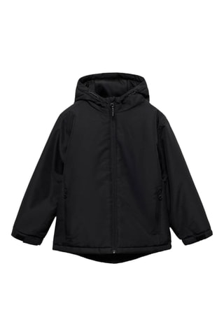 Anorak à capuche - Noir
