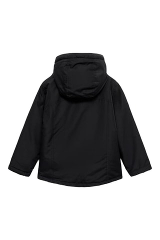 Anorak à capuche - Noir