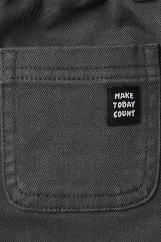 Jean droit coton - Anthracite
