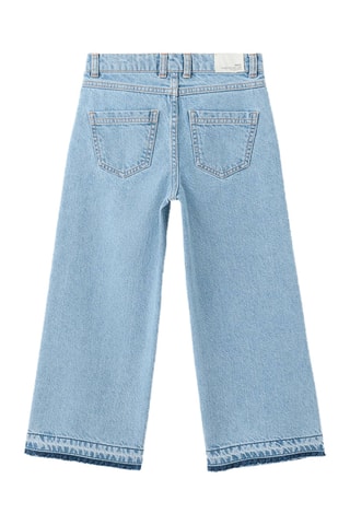 Jupe-culotte jean - Bleu