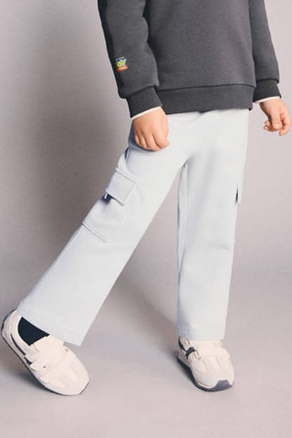 Jogger cargo coton - Gris