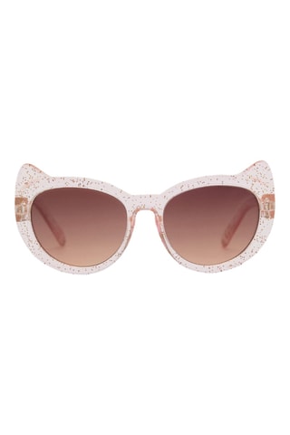 Lunettes de soleil monture maxi - Rose