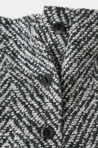 Robe tweed lurex - Bleu