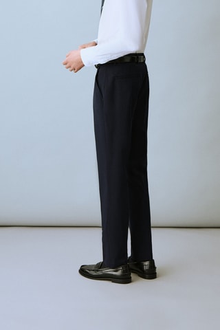Pantalon de costume - Bleu foncé