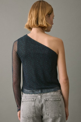 T-shirt tulle étoiles - Vert