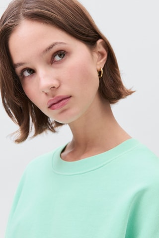 Sweat finition sans couture - Vert