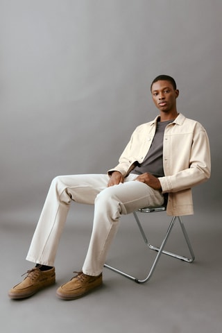 Surchemise denim - Beige